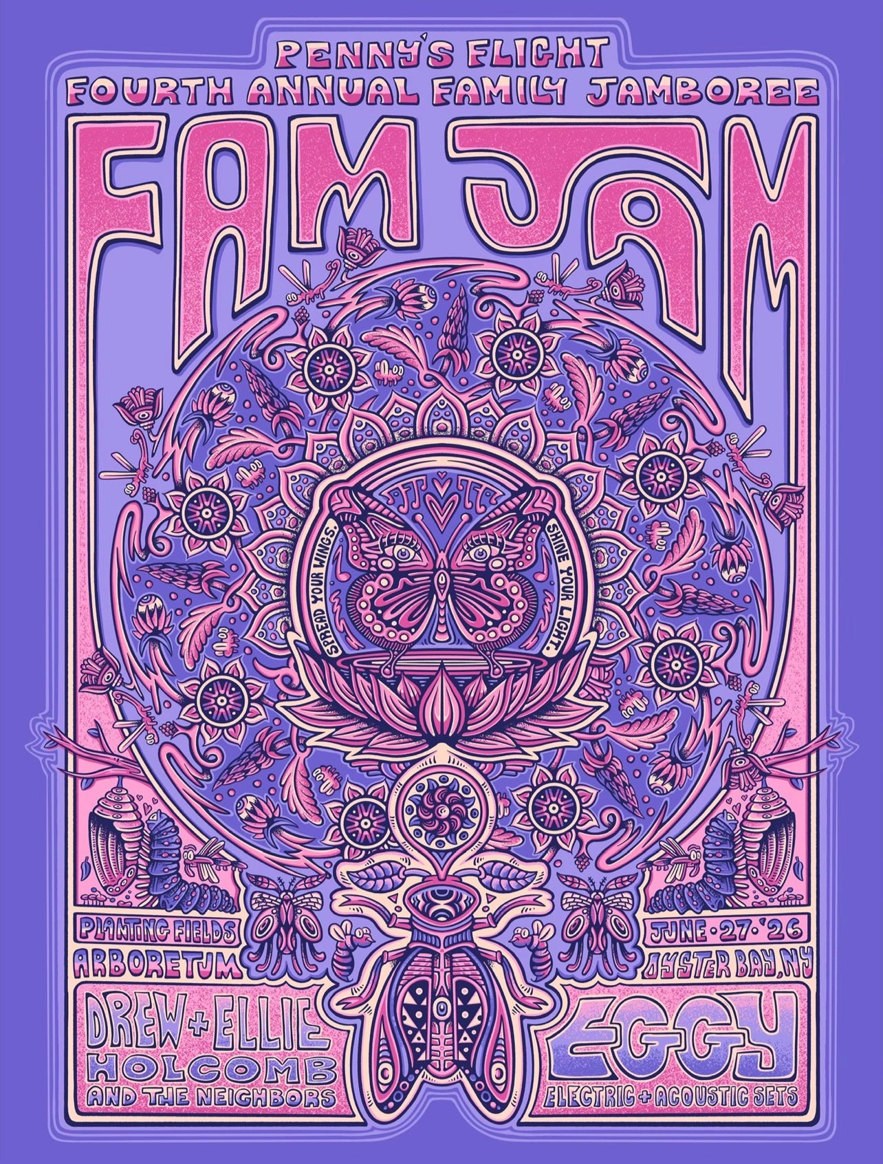 Fam Jam '26 Some Saxy Art Poster