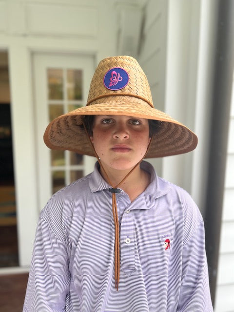 PFF Straw Lifeguard Hat