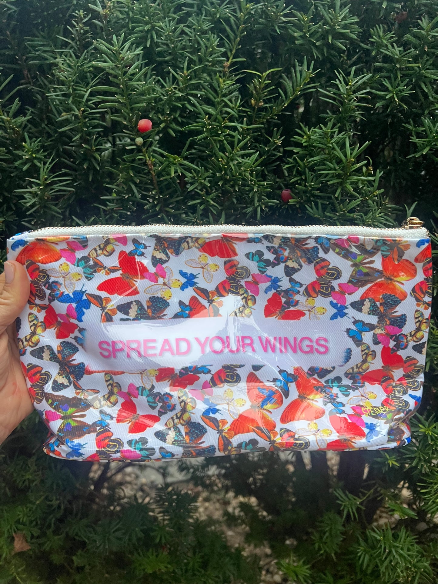 SPREAD YOUR WINGS Makeup Bag